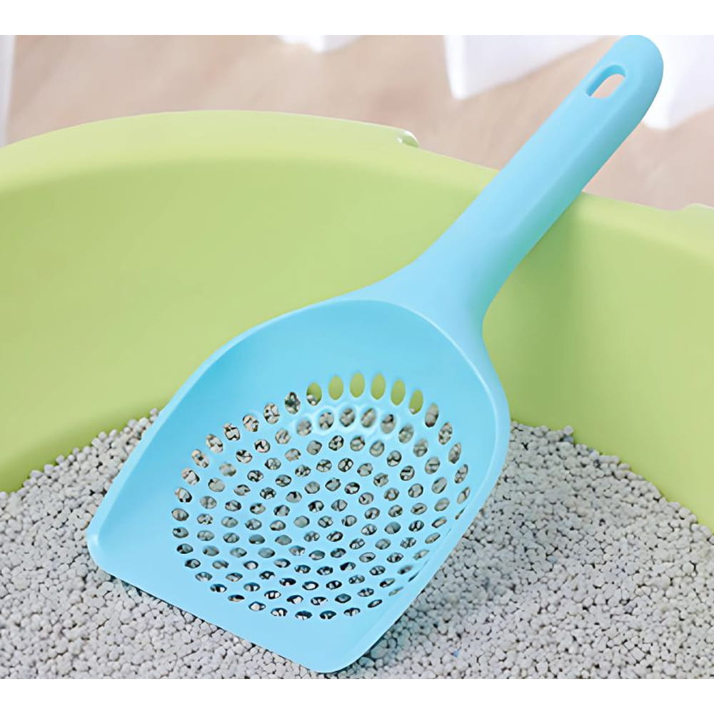 Łopatka do Kuwety dla Kota Duża Szpatułka do Żwirku Plastikowa i Wytrzymała